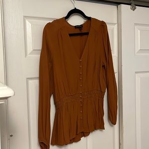 Banana republic peplum top